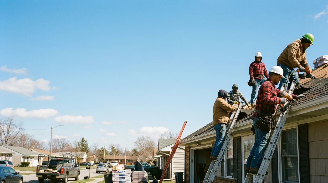 Roofing in Gnadenhutten, OH near me